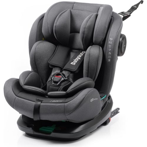 Kindersitz - BABYAUTO - Torna - Gruppe 0/1/2/3 - i-Size - 40/150 cm - 360° drehbar - Mehrstufig - Grau