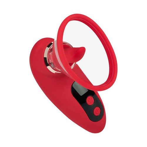 Leck-Vibrator mit Saugfunktion, 12,5 cm