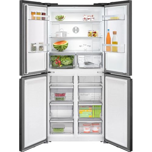 Bosch KMC85LBEA Serie 4, French Door Kühlschrank, 189,5 x 85,5 cm, 324 L Kühlen & 223 L Gefrieren