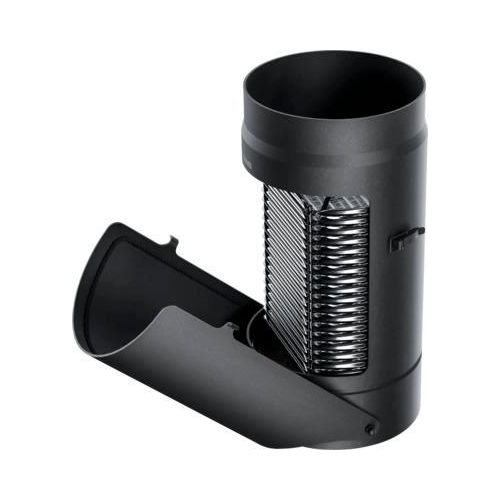 Feinstaubfilter mit Katalysator Ø150 mm schwarz lackiert