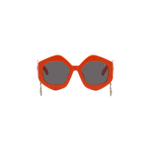 Sonnenbrille PHILIPP PLEIN "Sonnenbrille", Mädchen, orange (20, orange), Sonnenbrillen Sonnenbrille