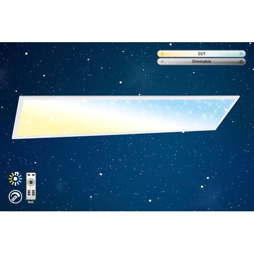 BRILONER LEUCHTEN LED Panel "PALLAS", weiß, Leuchten