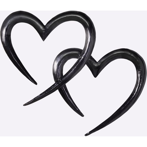 Wanddekoobjekt HEINE HOME, schwarz, T:1cm, Wanddekoobjekte