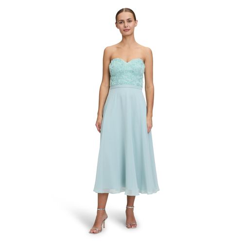 Abendkleid VERA MONT "Damen mit Cut-Outs", Damen, Gr. 36, Normalgrößen, lila (summer mint), Obermaterial: 100% Polyester; Besatz: 100% Polyamid; Futter: 100% Polyester, figurbetont lang, Kleider Abendkleid, Strass