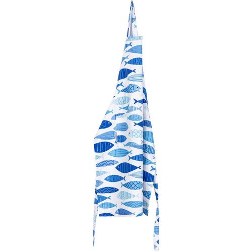 Kochschürze EGERIA "Marin", weiß, B:60cm L:80cm, Web, Baumwolle, Schürzen, Kochschürze, 60x80 cm