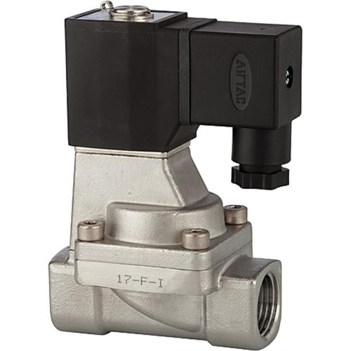 Riegler 2/2-Wege-MV., ES, NC, vorg., 24 V DC, G 1/2, PN 0,5-10 bar