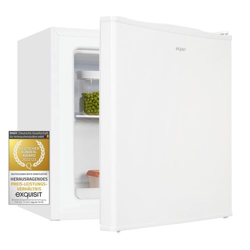 Exquisit Mini Gefrierschrank GB40-150E weissPV | 31 L Volumen | EEK: E | Weiß