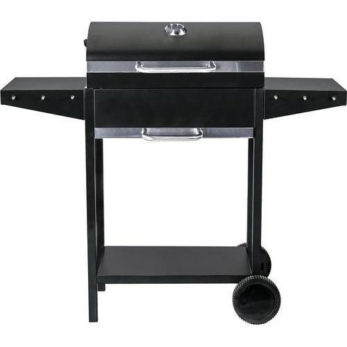 Holzkohlegrill "Bizon" - 119 x 50 x 101 cm - Schwarz