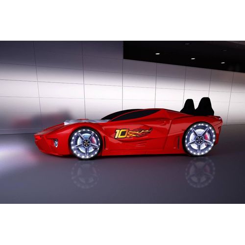Autobett „Gts“ in Rot