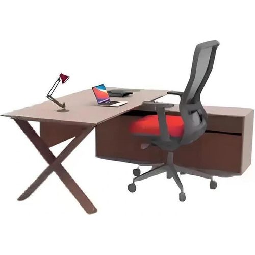 Schreibtisch Büromöbel Cheftisch Holzmöbel Designer Schreibarbeitsplatz