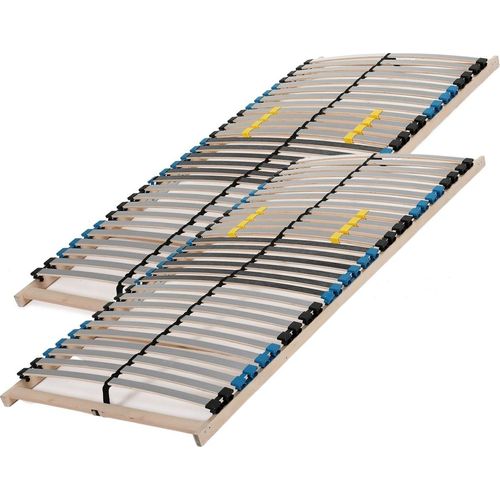 Lattenrost 200x200 cm 28 Latten 7-Zonen Belastbarkeit ca. 140 kg Schichtholz aus Birke Montage in Eigenregie Germany