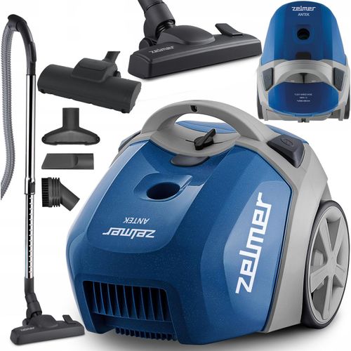 Staubsauger Mit Beutel 900W Hepa 3.5L Turbo-Bürste Gummiräder Leistungseinstellung