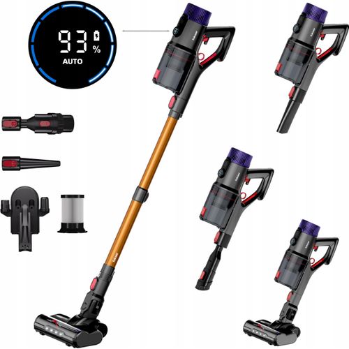 Staubsauger 50000Pa 5In1 100Min Led 3 Modes V11 Foksier