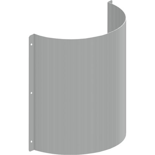 KWC AR Siphonabdeckung, CAMPUS, Edelstahl, 340x365x150 mm, für Reihenurinal