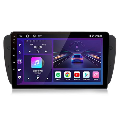 9 "Android13 1+32G SWC GPS Navi android DSP Radio Für Seat Ibiza 6j 2009-2013 DAB+ 4kern