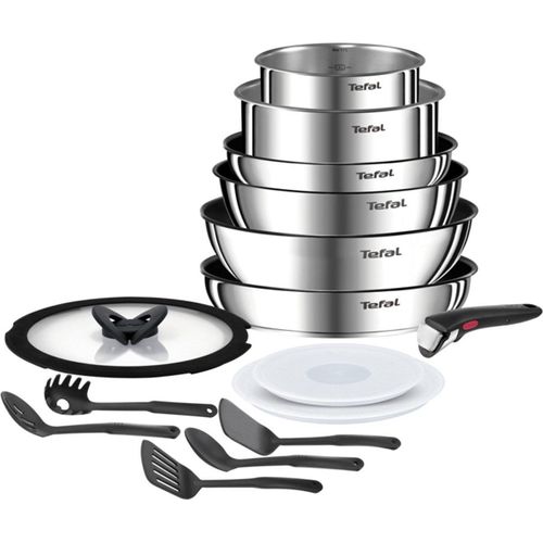 Tefal Ingenio Emotion - Topfset - 15-teilig - Induktionsgeeignet - Stapelbar - Abnehmbarer Griff