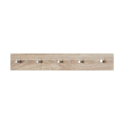 Garderobenleiste Stresa - holzfarben - MDF-Platte,Metall - 57 cm - 8 cm - cm 5,0 - Sconto