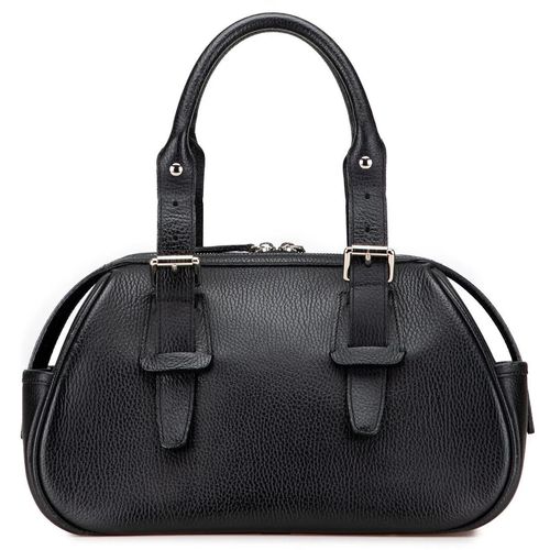 Burberry Crossbody Bags - Leather Boston Bag - Gr. unisize - in Schwarz - für Damen Image