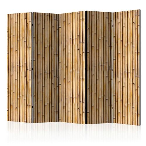 artgeist Paravent , Braun, Beige , Holz, Textil , Kiefer , massiv , Holz , 225x172x3 cm , Motiv auf Vorderseite , Wohnzimmer, Raumteiler & Paravents, Paravents