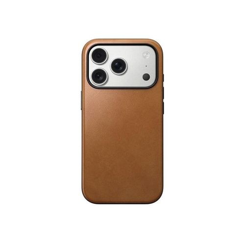 Nomad Modern Leather Case english tan - iPhone 17 Pro
