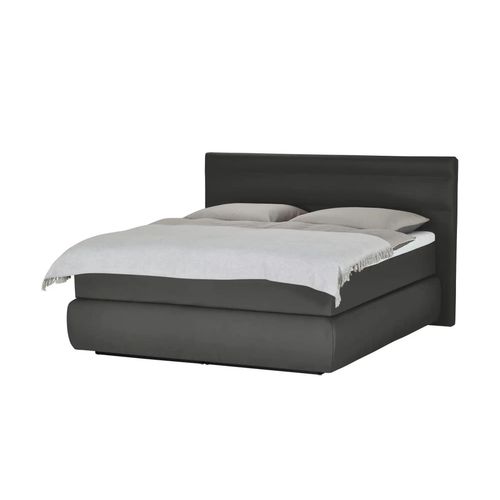 Wohnwert Boxspringbett Dormian Bolge High - grau - Materialmix - 180 cm - 122 cm - Möbel Kraft