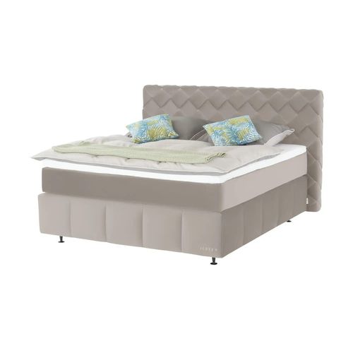 Jette Home Boxspringbett - beige - Materialmix - 182 cm - 123 cm - Möbel Kraft