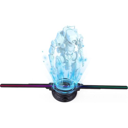 Holofan Hologramme 3D, 50 cm 3D Hologramm Hologramm -Hologramm -Projektor mit WLAN -Anwendung und 700 Videothotheques - für Ausstellungen, Zentren, Ze
