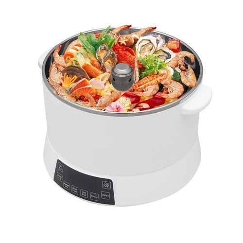 4L Reiskocher mit niedrigem Zuckergehalt Weiß (4-6 Personen)