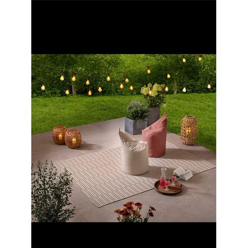 Hocker HEINE HOME, rosa (grau), B:40cm H:45cm T:40cm, Hocker, Hocker