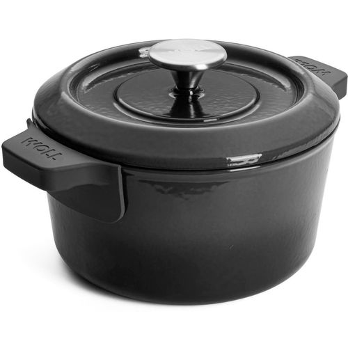 Kochtopf WOLL "Iron", grau, H:11cm Ø:20cm, Töpfe, Kochtopf, Ø 20 cm, Induktion