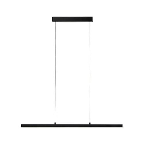 Paulmann Led-Hängeleuchte Lento, Schwarz, Metall, Kunststoff, warmweiß, 100x150 cm, Lampen & Leuchten, Innenbeleuchtung, Hängelampen, Esstischlampen