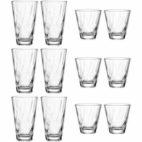 Leonardo Gläserset, Klar, Glas, 12-teilig, 26.2x16.5x17.5 cm, Essen & Trinken, Gläser, Gläser-Sets