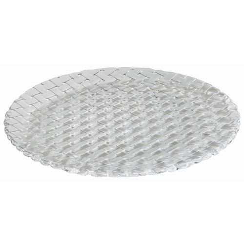 Nachtmann Platzteller Bossa Nova , Klar , Glas , 2-teilig , rund , Made in Germany , Essen & Trinken, Geschirr, Teller, Platzteller