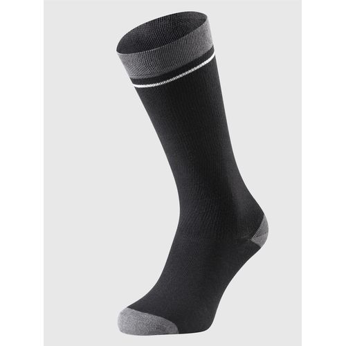 Kompressionsstrümpfe WÄSCHEPUR, Herren, Gr. 3/43, schwarz, 60% Baumwolle, 28% Polyamid, 12% Elasthan, Socken Kompressionsstrümpfe