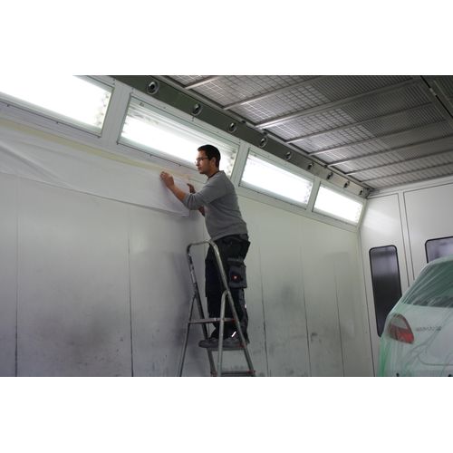 HornBauer Schutzfolie Lackierkabine 318631 Schutzfolie,Lackierkabine 9x