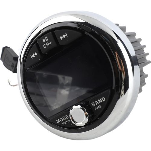 Bluetooth Marine Radio 12V Aluminiumlegierung Staubgeschützt Verlustfreier Musik Digital Media MP5 Player für Yachten RV Boot