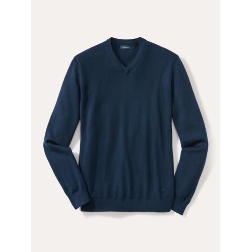 Walbusch V-Pullover Merino Extrafein