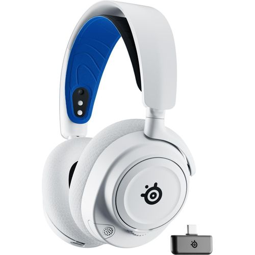 SteelSeries Arctis Nova 7P Headset Blau Wei