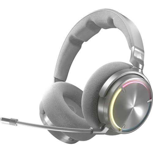 Corsair VIRTUOSO MAX WIRELESS, Silver, Kabellos, Gaming, 20 - 40000 Hz, Kopfhörer, Karbon