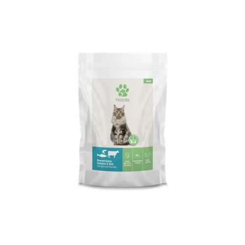 Fellicita Meeresfrüchte, Seelachs & Rind 12x 95g Frischebeutel