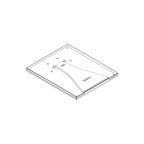 Hansgrohe Auslaufplatte Axor Massaud 3-Loch Waschtischarmatur Wand Chrom
