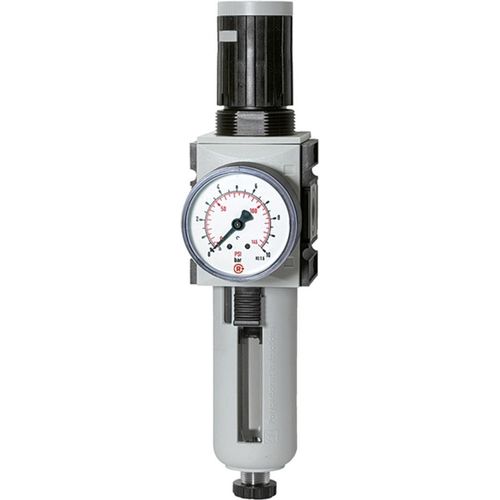 Riegler Filterregler »FUTURA«, PC, SK, Mano, BG 4, G 1, 0,5-10 bar, HA