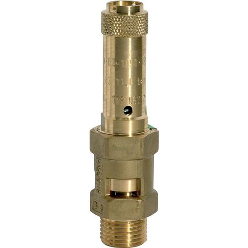 Riegler Sicherheitsventil, Messing, G 1, Ansprechdruck 3 bar
