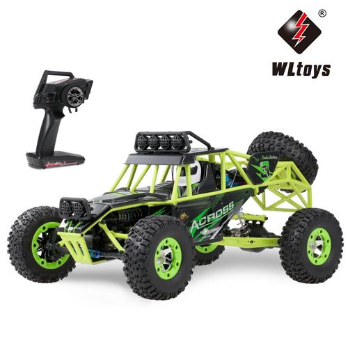 Wltoys RC Car 50 km / h Hochgeschwindigkeits-RC-Car 1/12 2,4 G 4WD-Geländewagen RC Rock Crawler Cross-Country-RC-Truck