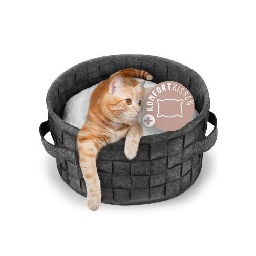 REAVET Samtpfoten-Nest Katzenbett