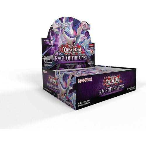 Yu-Gi-Oh! TRADING CARD GAME Rage of the Abyss Display 1. Auflage