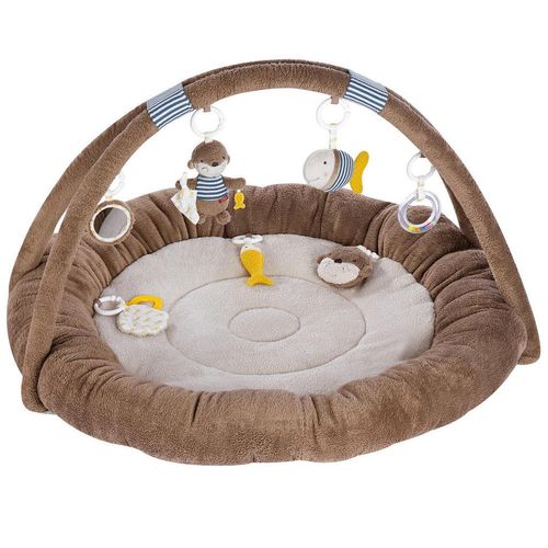 Fehn Spielbogen Otter Theo , Mehrfarbig , Textil , 87x49x85 cm , Spielzeug, Babyspielzeug, Spielbögen