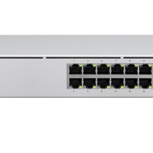 UBIQUITI Netzwerk-Switch "USW-24", grau (weiß), B:31cm H:12cm T:52cm, Netzwerk-Switches