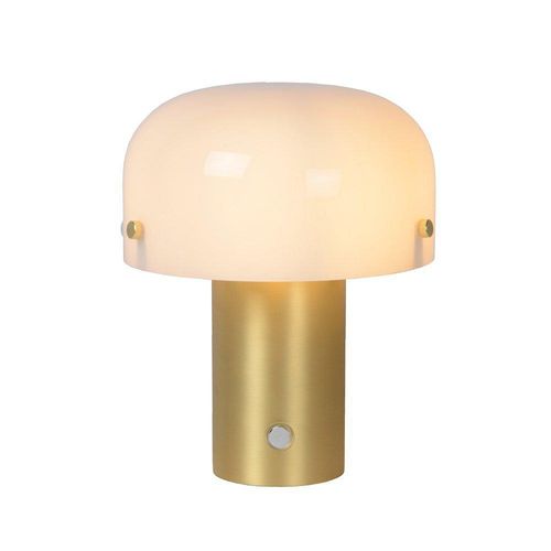 Lucide Timon Timon Tafellampe - Mat Go - 1xe14 - 10W - Glas (05538/01/02)