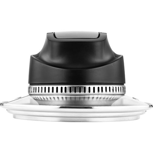 TESLA AirCook Q10 Multifunktionsdeckel für Heißluftheizung, geeignet für alle Töpfe mit einem Durchmesser von 24 cm oder 26 cm, 60-Minuten-Zeitgeber